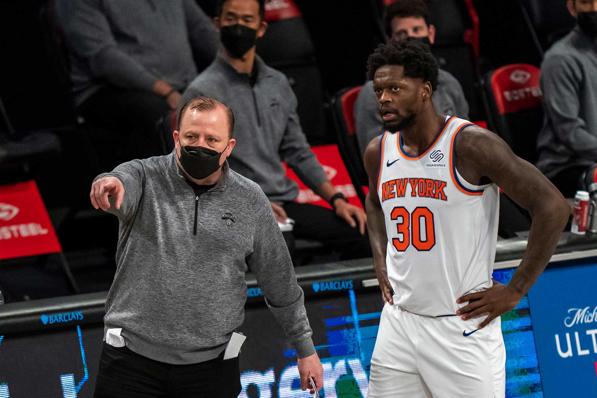 Tom Thibodeau has Julius Randle in the wrong role