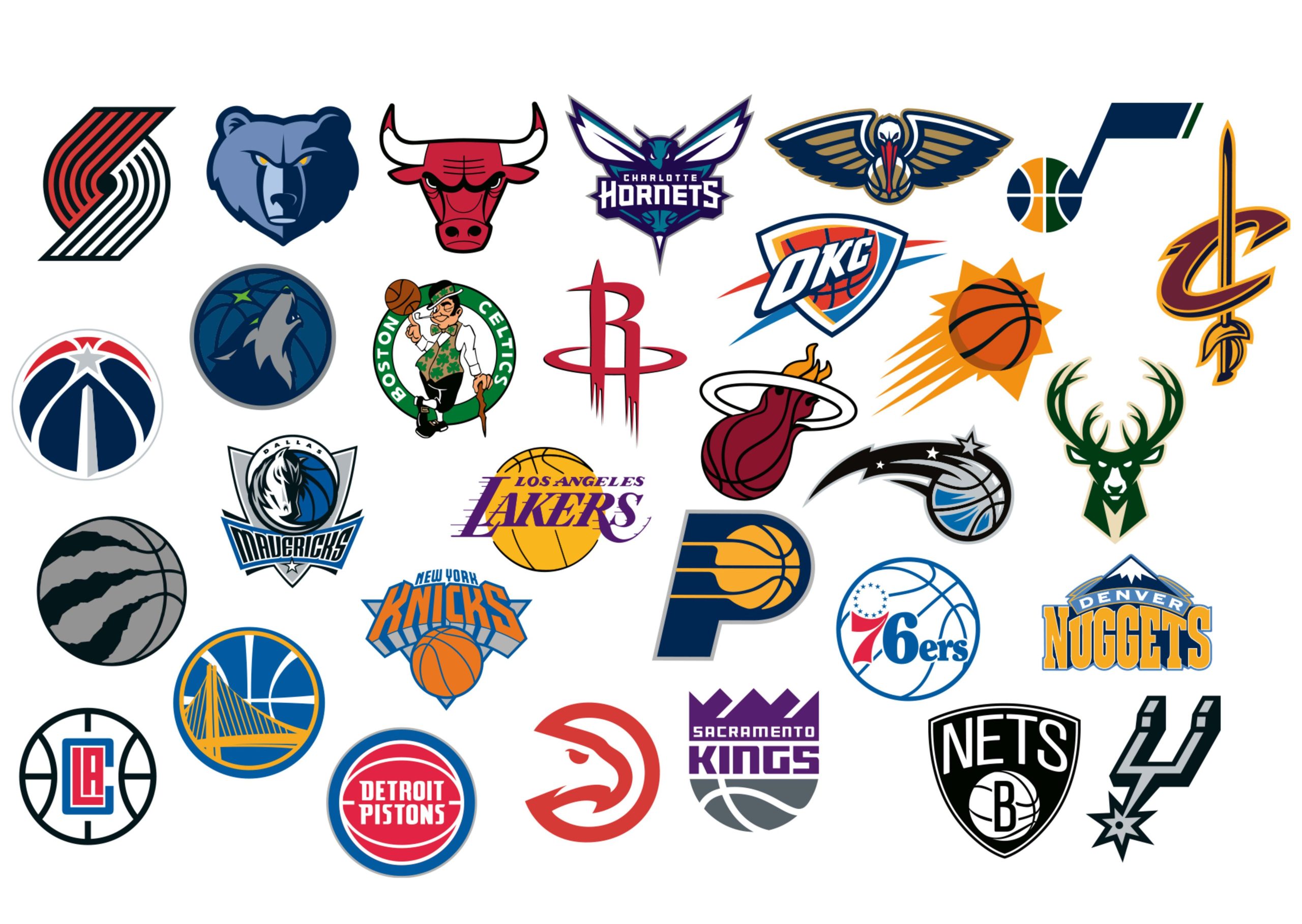 NBA Logo for all 30 teams